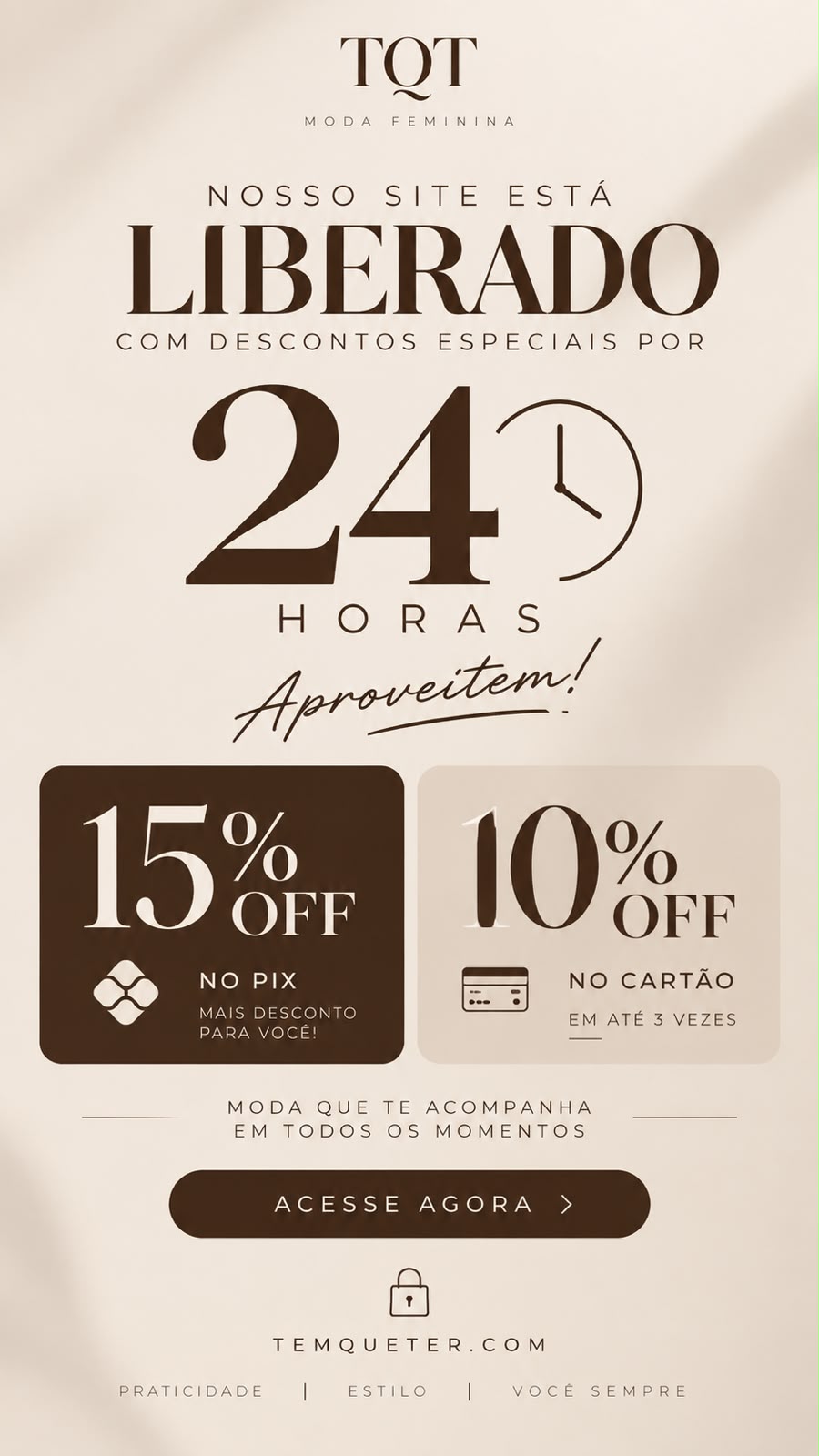 Campanha de desconto